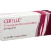 Cerelle 75 Microgram Film-Coated Tablets Desogestrel | Confidential Ordering & Discreet Delivery